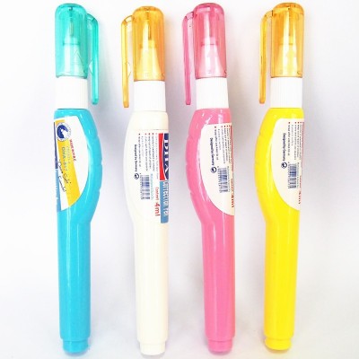 high quality quickly dry non-toxic metal tip correction fluid pen DH-817