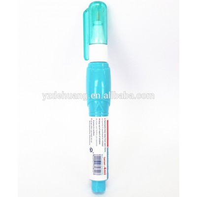 hot sale DHA DH-842 high quality quickly dry non-toxic metal tip correction pen