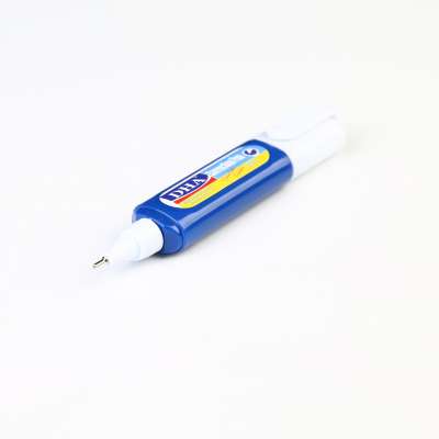 Wholesale or Custom Made High Quality Correction Fluid Fast Drying  White Durable Correction Pen